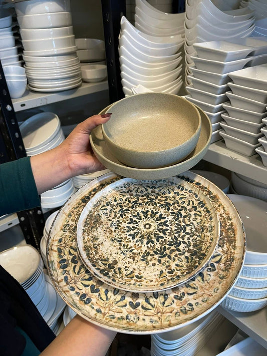 Obelisk- porcelain dinner set