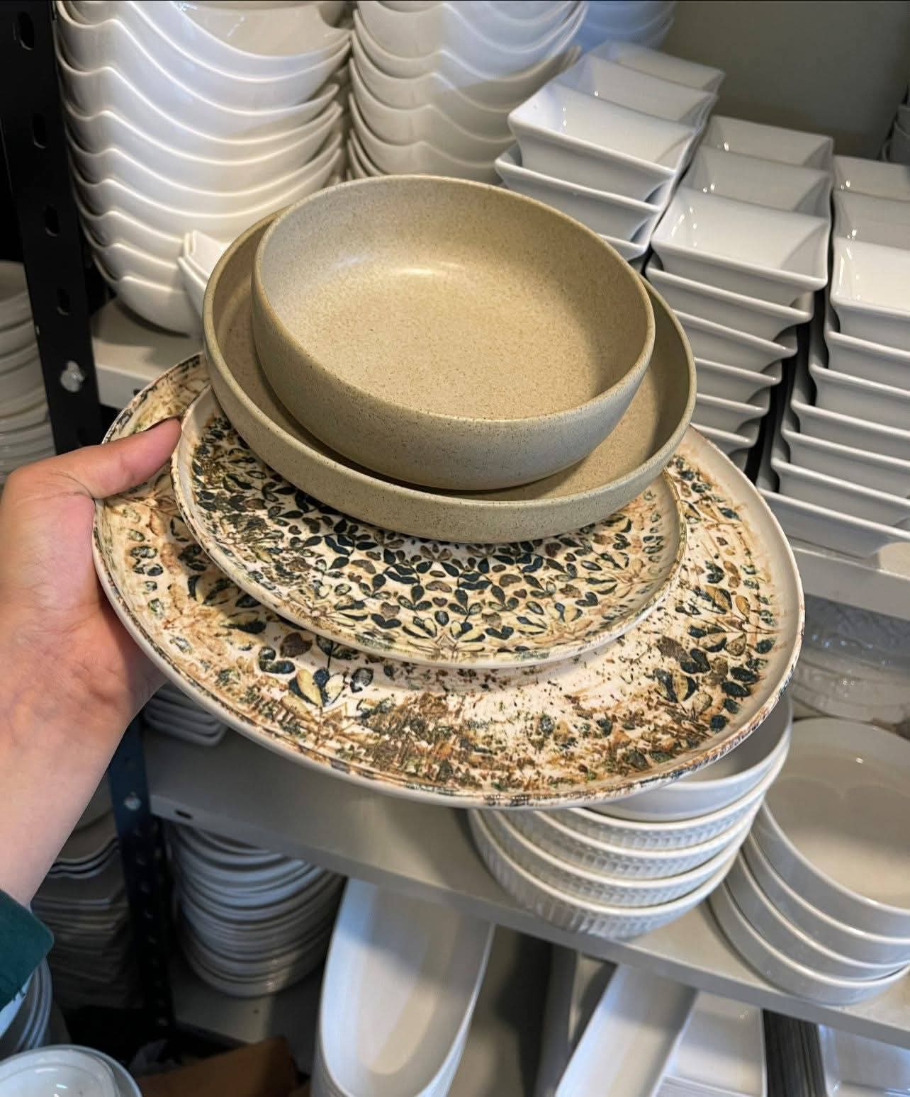 Obelisk- porcelain dinner set